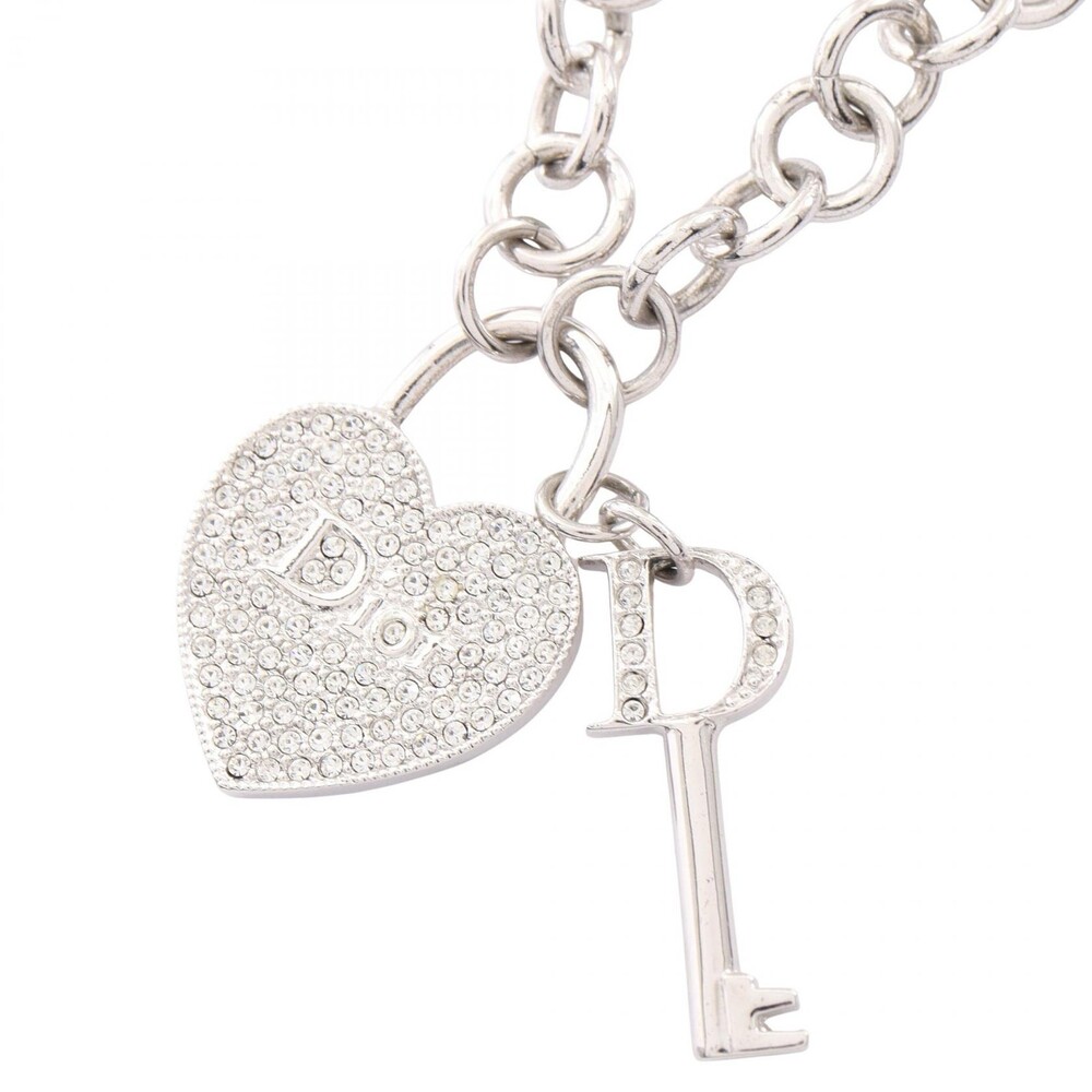 Dior Heart Padlock Necklace Pendant #314131D42B
